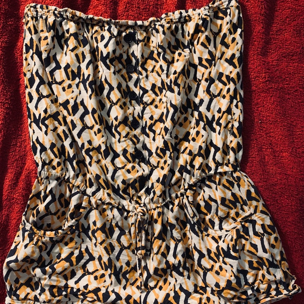 Cheetah Print Romper